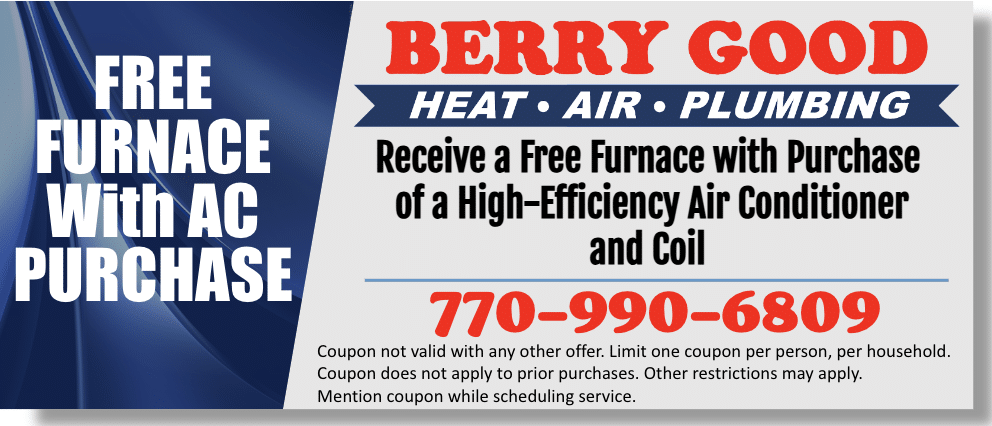Receive a Free Furnace with Purchase of a High-Efficiency Air Conditioner and Coil