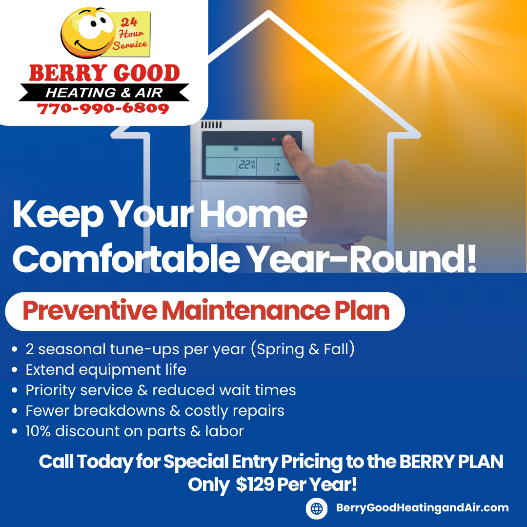 Atlanta heating and cooling preventative maintenance plan